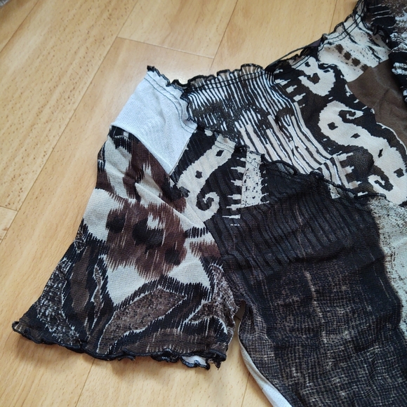 Mesh top Betty Barkley size M - Picture 3 of 9